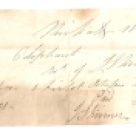 1843, Mrs Oliphant, J [Skinner], March [2], [...] £-/2/-, paid, -/2/-, July 31, J [Skinner]
