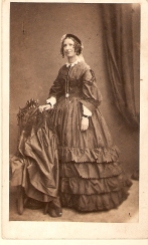 Margaret JOHNSTON (m. WALKER), standing